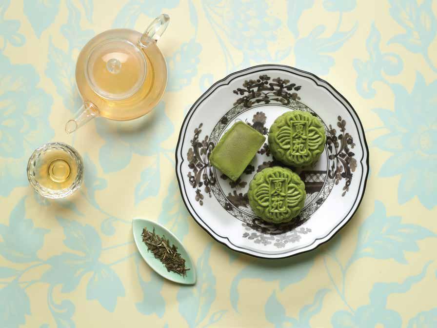 the Mini Snowskin Green Tea, Mini White Lotus Seed Paste