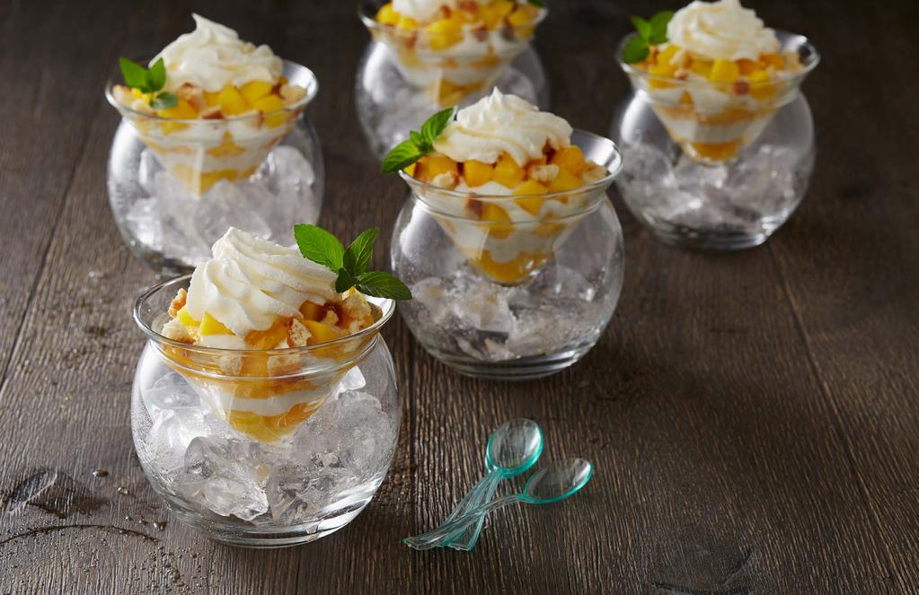 Mango Parfait <RECIPE NAME FPO> Find this recipe at usfoods.com/catering recipes.