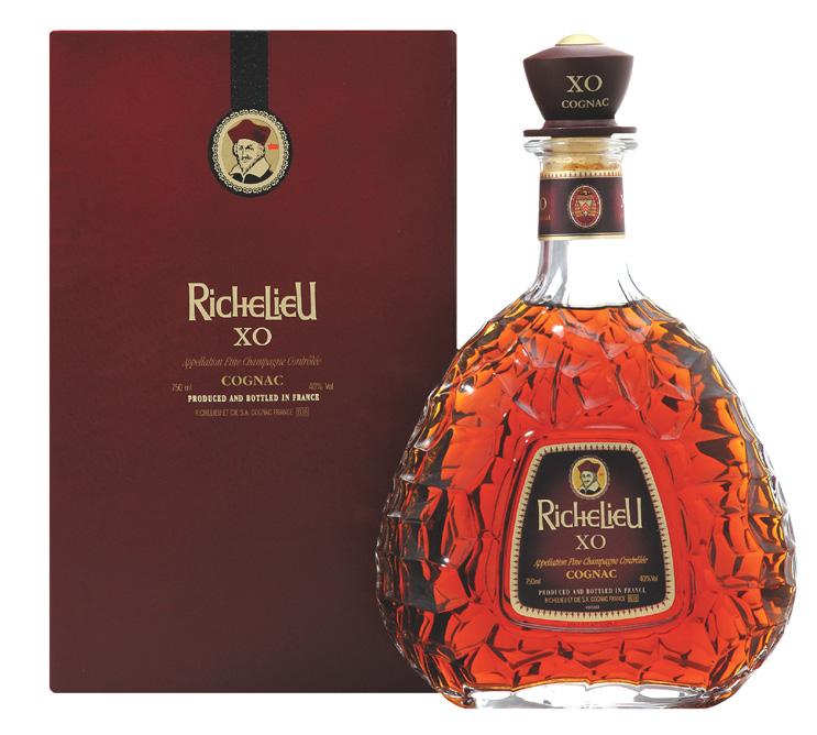 RICHELIEU XO COGNAC 750 ml Bottle in a Gift Box 39097 Cost per Gift Pack incl Dep & VAT: R 1