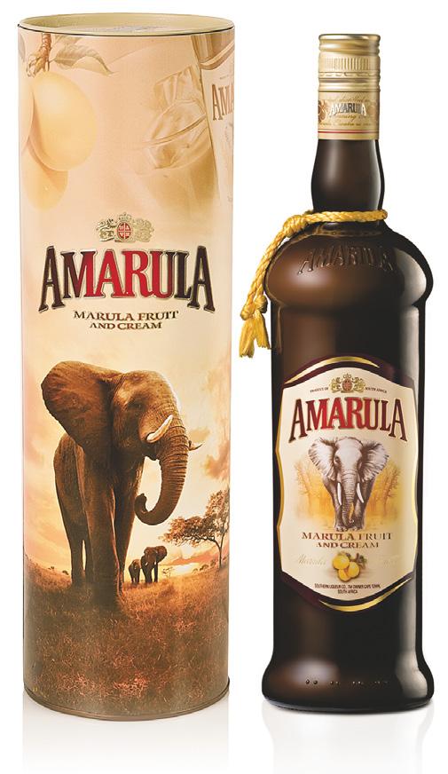 AMARULA CREAM LIQUEUR 750 ml Bottle in a Gift Tin 1507103 12 Cost per Gift Pack incl Dep & VAT: