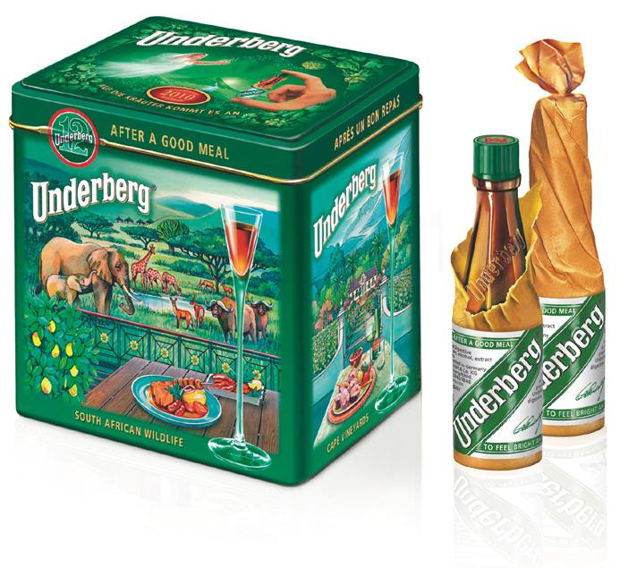 UNDERBERG BITTERS 12 x 20 ml Bottles in a Limited Gift Tin 2010 32328 10 Cost per Gift Pack incl Dep