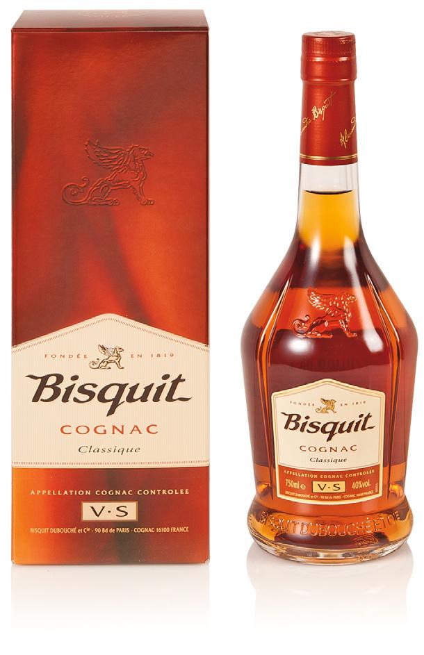 BISQUIT VS CLASSIQUE COGNAC 750 ml Bottle in a Gift Box 3573 Cost per Gift Pack incl Dep & VAT: