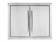 STAINLESS STEEL SINGLE DRAWER WITH CURVED