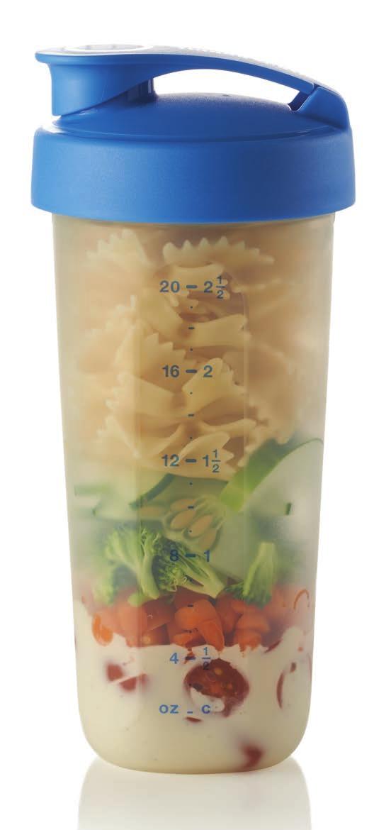 Quick & Easy PASTA COOK: 15 minutes 2 cups cooked bowtie pasta ¼ cup cucumbers 3 tbsp.