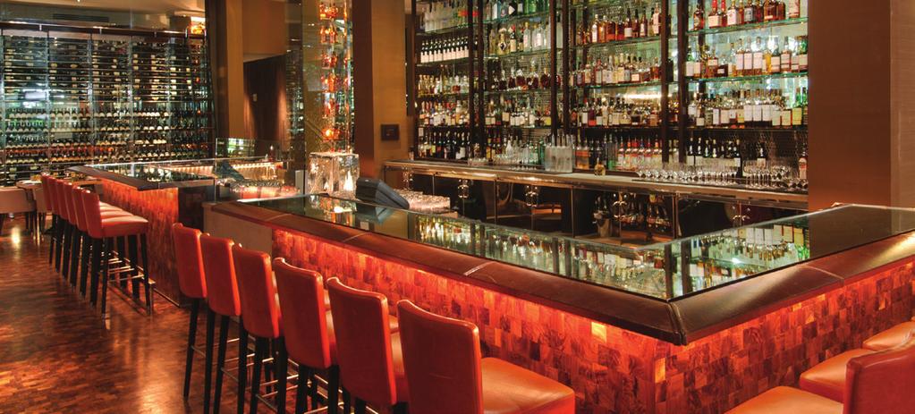BOURBON STEAK Miami offers contemporary American fare with a focus on all natural, organic and hormone free cuts of beef poached and finished over the wood-burning grills.