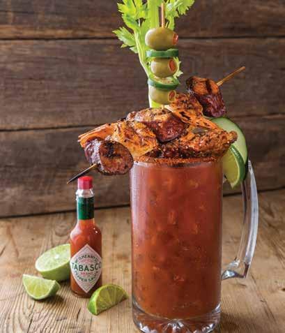 NEW INSANE MEATLOVERS BLOODY MARY INSANE MEATLOVERS BLOODY MARY Deep Eddy vodka, Finest Call Loaded bloody mary mix and garnished with a