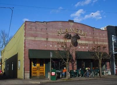 T he first stop on our Brew Tour 2012 was the Alameda Brew House at 4765 NE