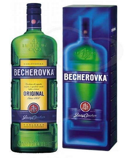 Becherovka Herbal Liquer Jan Becher produces this drink according to a traditional secret recipe, without adding any chemical preservatives, artificial colors or emulsifiers for over 200 years.