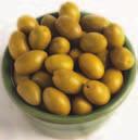 Carcassonne, France Picholines du Gard DA182 (3kg) This lightly cured olive delivers a delicate and subtle taste