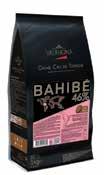 Chocolate Couvertures MILK CHOCOLATE BAHIBE MILK 46% 9997 NEW ominican Republic Intense cocoa and milky notes The high cocoa content of Bahibe Milk 46% perfectly enhances the smoothness of the milk,