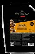 COOKING THE CARAMEL Hazelnut Praliné NUTTY NOTES NUTTY NOTES 66% HAZELNUT 10863 NEW Hazelnut Almond Praliné CRUNCHY 50% ALMON/ HAZELNUT Roman hazelnuts from Italy Powerful hazelnuts, lightly toasted,