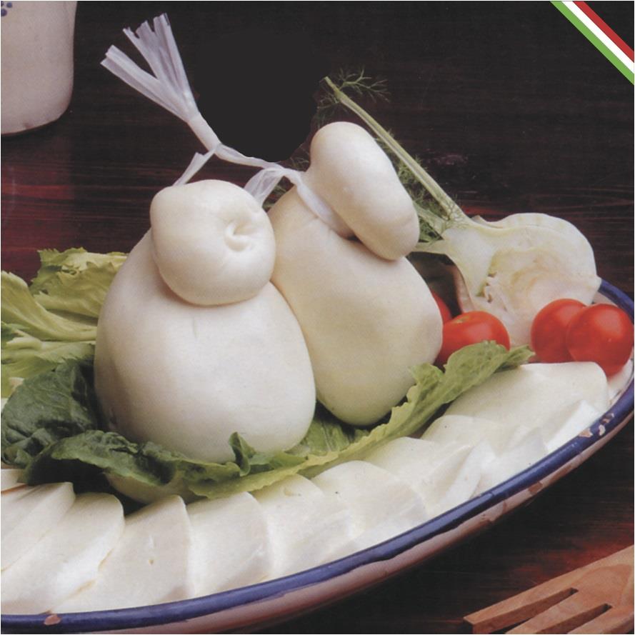 Our Products Scamorza Gusto cheese Scamorza Gusto has the same manufacturing process of "Provola" taste.