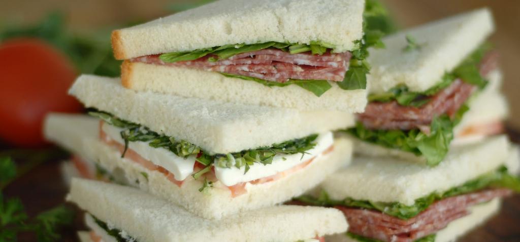 95 and up Appetizers TRAMEZZINI PLATTERS (served cold) Italian finger sandwich traditionally served as an afternoon snack the inspiration for our name medium serves 9-12 $34.