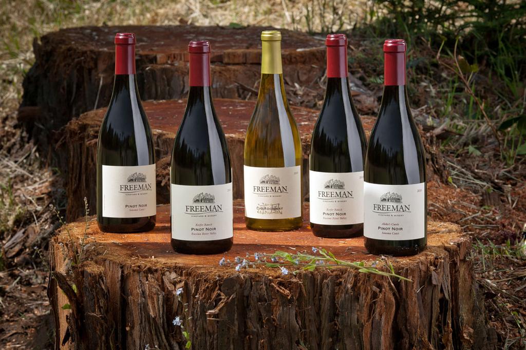 No vineyards were attached to the property, and the Freemans had no winemaking experience. They bought fruit, and engaged a well-regarded young winemaker called Ed Kurtzman.