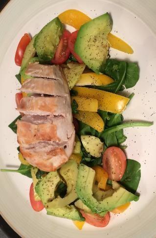#CROCKFIT LUNCH RECIPES Super quick chicken Salad Vegetarians take away the Chicken!