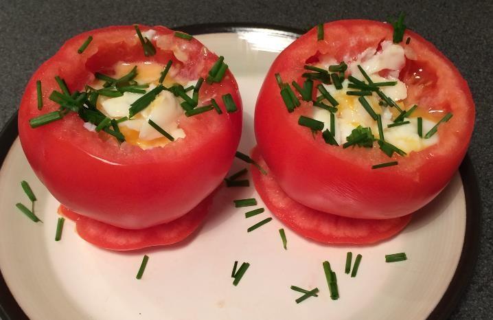 #CROCKFIT SNACK RECIPES Boil the eggs for 8-10 minutes (medium-hard) Egg stuffed tomato Great Vegetarian option!