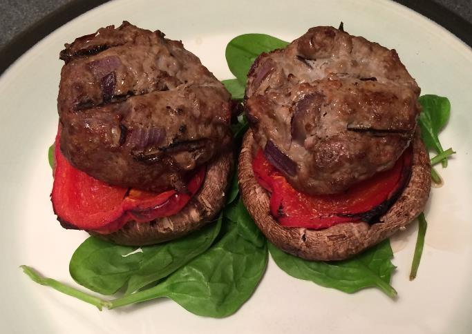 #CROCKFIT DINNER RECIPES Carbless beef Burger Vegetarians take away the Beef and replace it with Quorn meat of your choice.