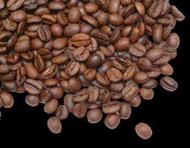 of the coffee grown in the South American plateaus.