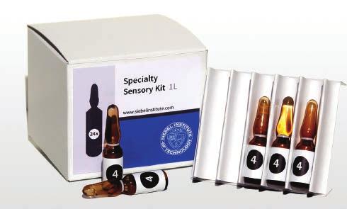 AVAILABLE SENSORY KITS CONTINUED COMPREHENSIVE SENSORY KIT 25X1 SELECTED FLAVORS TO SPIKE 1L The Comprehensive Sensory Training Kit offers 25 vials representing a large variety of the most important