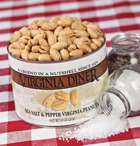 13112 43680 SALTED GOURMET VIRGINIA PEANUTS Our most famous Super Extra Large peanut