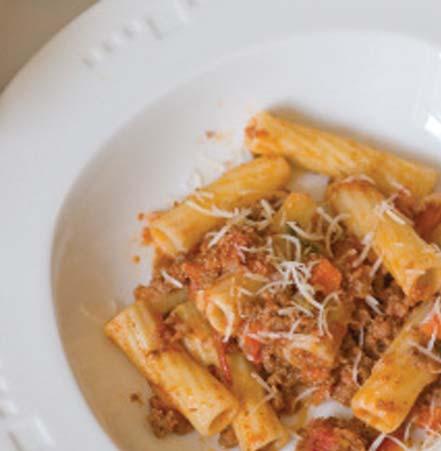 Pappardelle Bolognese 99711 Garlic, sliced ½ cup 43161 Tomato Paste ½ cup 32051 Dry Oregano 1 tbsp 99355 Basil 2 cup 45671 Dry Basil 2 tbsp 11535 Red Wine 1 cup 43740 Plum Tomatoes 2qts 99932 Diced