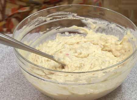 Stir only until the mixture is combined and there are no lumps of flour.