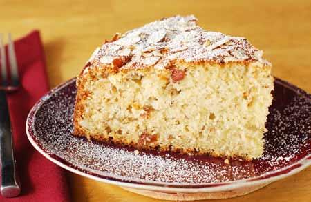 I prefer to dust individual pieces lightly with powdered sugar just before serving. 14 Conclusion This cake is not difficult to make.