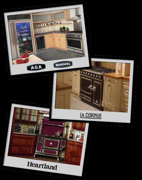 Premium Cooking and Food and Wine Preservation Brands AGA Iconic ranges and cookers with unparalleled cooking precision, control, and styling MARVEL Premium food and wine preservation La Cornue The