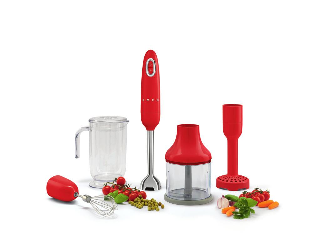 Hand Blender FUN IN THE KITCHEN The delicacy of pumpkin velouté, the crispy flavour of fish dumplings with mashed potatoes, forest fruits jam to garnish your ice cream: your guests will absolutely