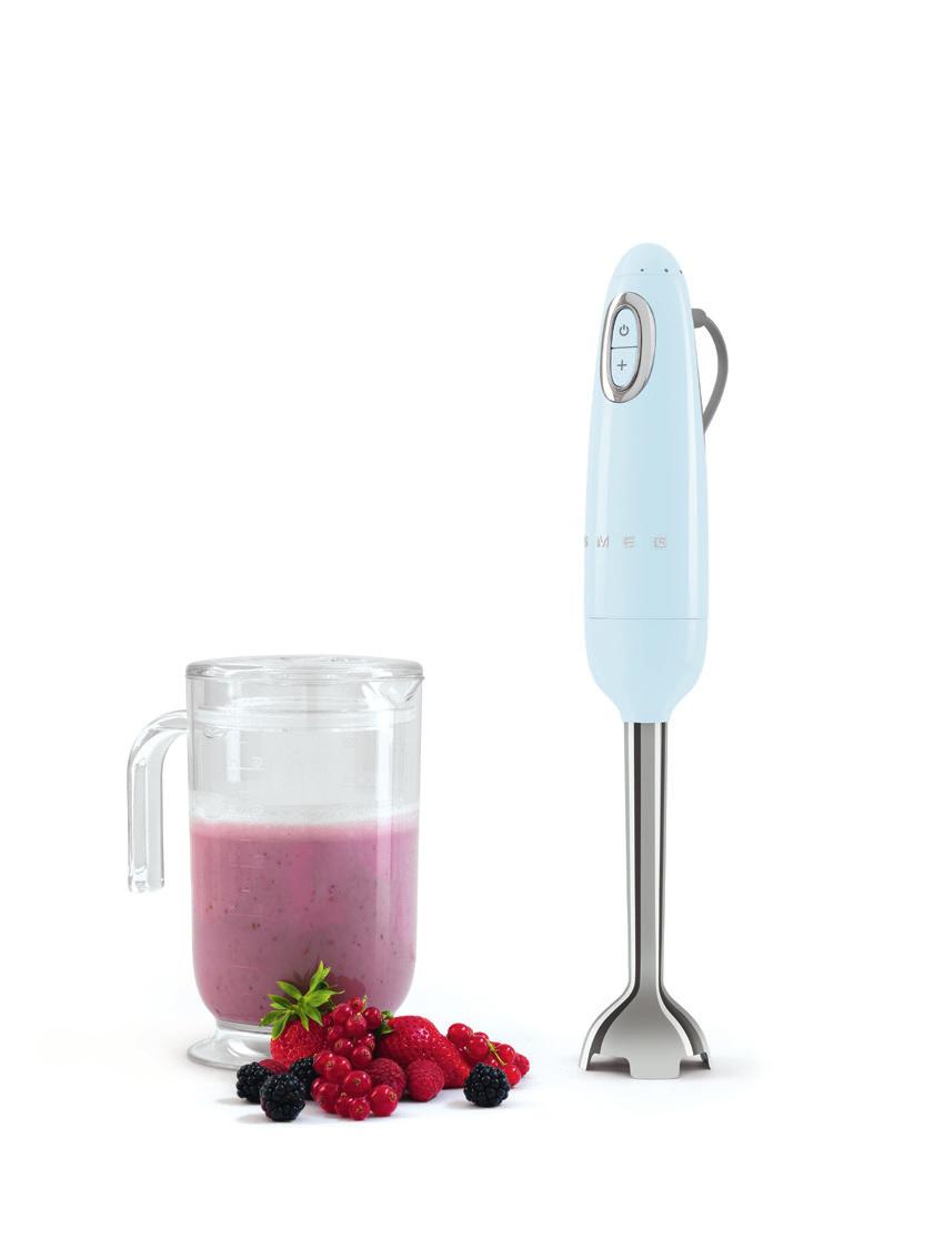 Versatile allies FOR ALL TASTES Designed to be durable, functional, and handy with its practical ergonomic and anti-slip handle, the hand blender is an indispensable home appliance for cooking