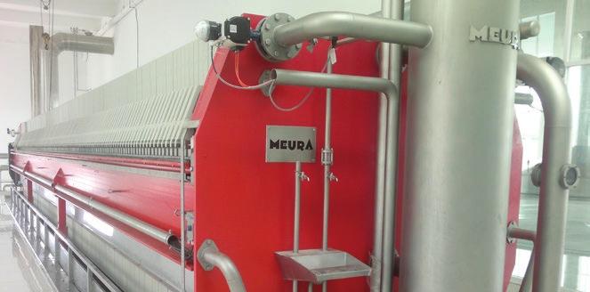 CAMBREW In 2012, two years after having entrusted Meura with the installation of two Meura 2001 Hybrid filters (see article in our NL15, page 7), the Angkor Brewery located in Shiannoukville,