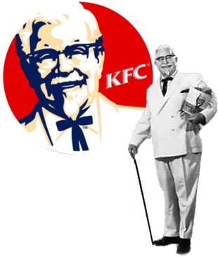 Brand as Person Colonel Sanders himself!