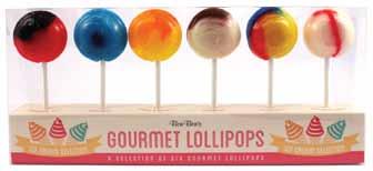 gourmet lollipops Places product closer to the customers direct line of sight.