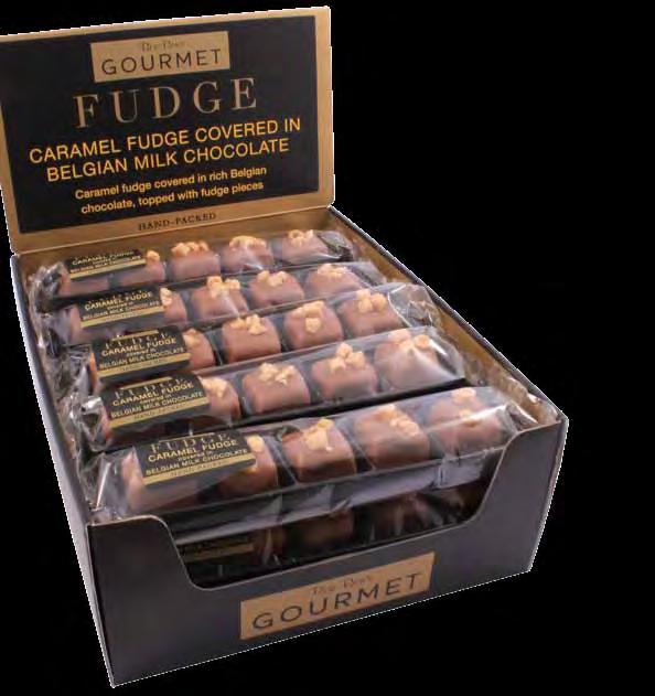 collection of chocolate-drenched fudge make