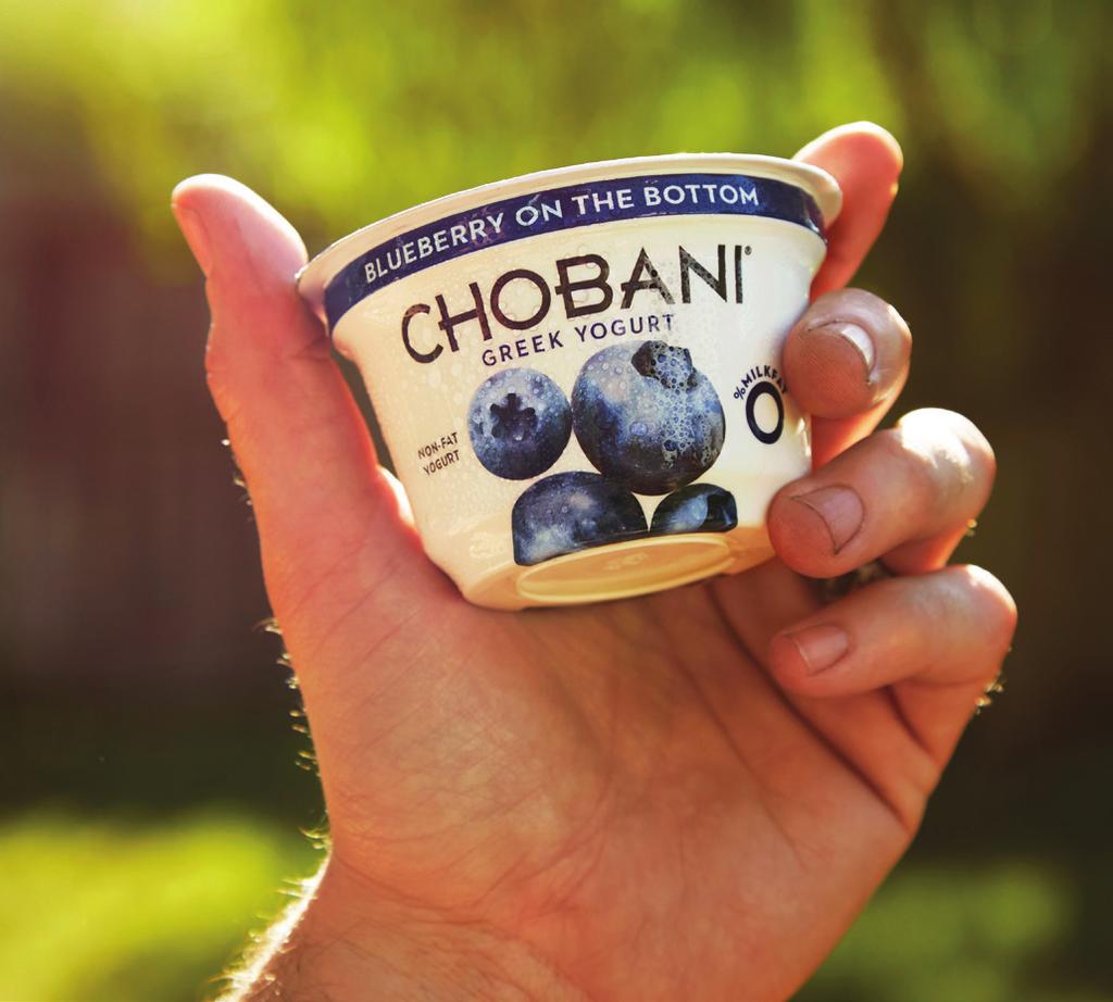 The Chobani Nutrition Center Navigating the Yogurt Aisle The dairy case is more crowded than ever today, making it even more important to arm consumers with key information when selecting a yogurt