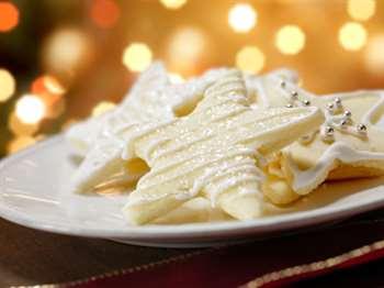 lots of whipped cream make this classic true to life and irresistible.