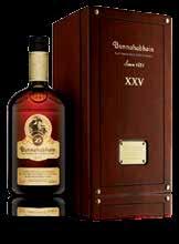 9. BUNNAHABHAIN 25 YEAR OLD Salty and seaweedy, the ocean hangs in the air glorious weight and sheen to the delivery.