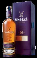 34. GLENFIDDICH EXCELLENCE 26 YEAR OLD A rare and aged single malt Scotch whisky that has spent 26 long years carefully maturing in American Oak ex-bourbon casks.