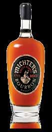 105. MICHTER S 10 YEAR OLD KENTUCKY STRAIGHT BOURBON Straight out of the gate, the aroma is lusciously corn muffinlike, with side notes of kiwi, tangerine, violet, and black pep per; another 8