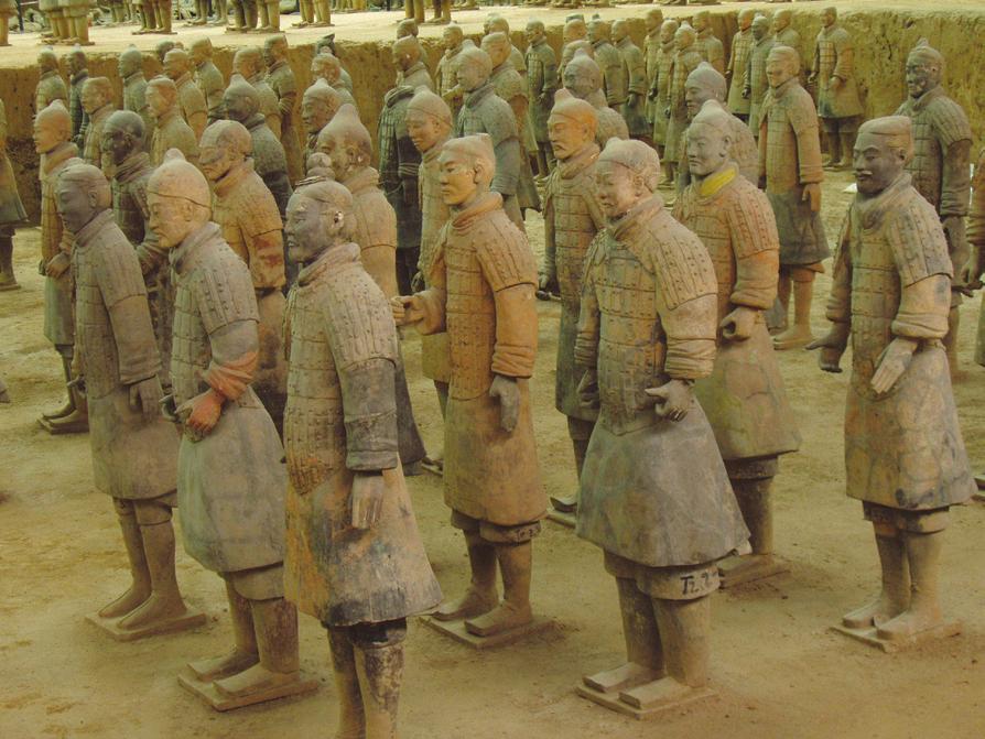 Short but Sweet: The Qin Dynasty The Qin (CHIN) dynasty lasted only about 15 years. Yet, Emperor Qin Shi Huang (CHIN SHE HWANG) did a lot in this time. First, he stopped the battles.
