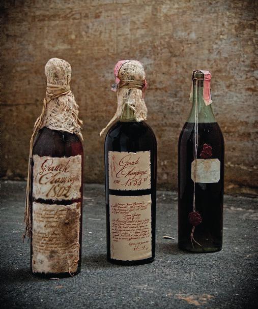 68 69 70 71 72 73 74 75 76 FINE AND RARE COGNAC Lheraud Grande Champagne Cognac 1802 2002 release. One in original wooden case.