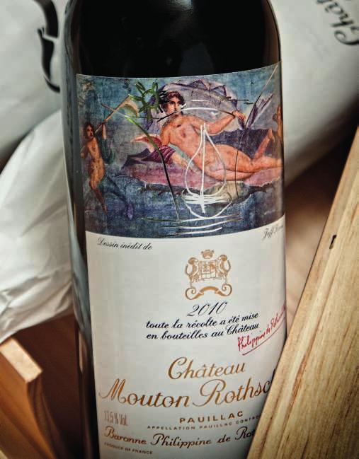 541 Chfteau Mouton-Rothschild 2010 Pauillac, 1er cru classg In original wooden six-bottle cases 12 bottles per lot 3,500-4,500 4,900-6,200 542 Chfteau Cheval-Blanc 2010 Saint-Emilion, grand cru
