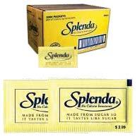 2014 JUNE SALE Food - Condiments Plain Splenda Sweetener 1 2000 ct 33.49 33.49 p.p..99 50 30 ct 41.