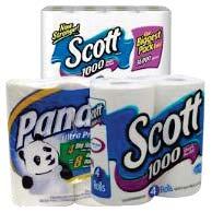 60 Scott Regular 4pk 12 1000 ct 40.99 3.42 Household - Paper-Facial Tissue Kleenex Assorted 18 210 ct 36.