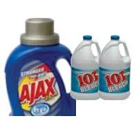 99 1.50 Reg. 6 96 oz 9.89 1.65 Ajax Liquid Original 2x 6 60 oz 14.29 2.