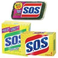 46 Lemon Soap Pads 12 18 ct 26.99 2.25 Lemon Soap Pads 12 4 ct 8.25 0.69 Ocelo Handy Sponge 24 4 pk 28.89 1.