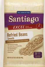 EXCEL Refried Beans Smooth (82948) FULLY FLAVORED Most traditional recipe.