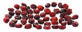 Dried Cranberries Organic Organic Code Product Code Cereals Cereal bars Snack mix Bakery Dairy Confectionery Ingredients Moisture Water activity Shelf life Packaging: 5 lbs.