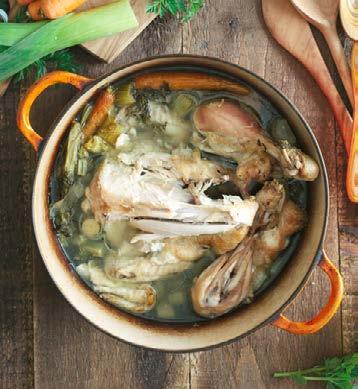 (Fish stock, using the bones and the head, requires the least amount of time and sometimes one hour is adequate.