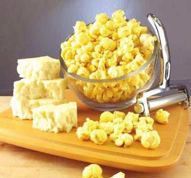 provides the most delicious cheesy cheddar corn ever!